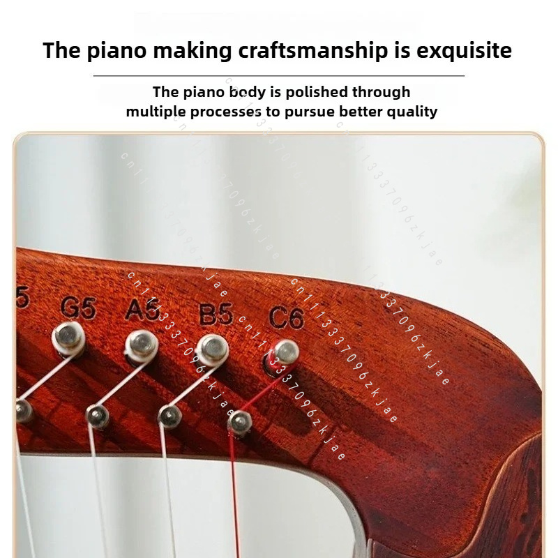 Musical Instrument Strings - Harpa 15 Nada Buatan Tangan untuk
