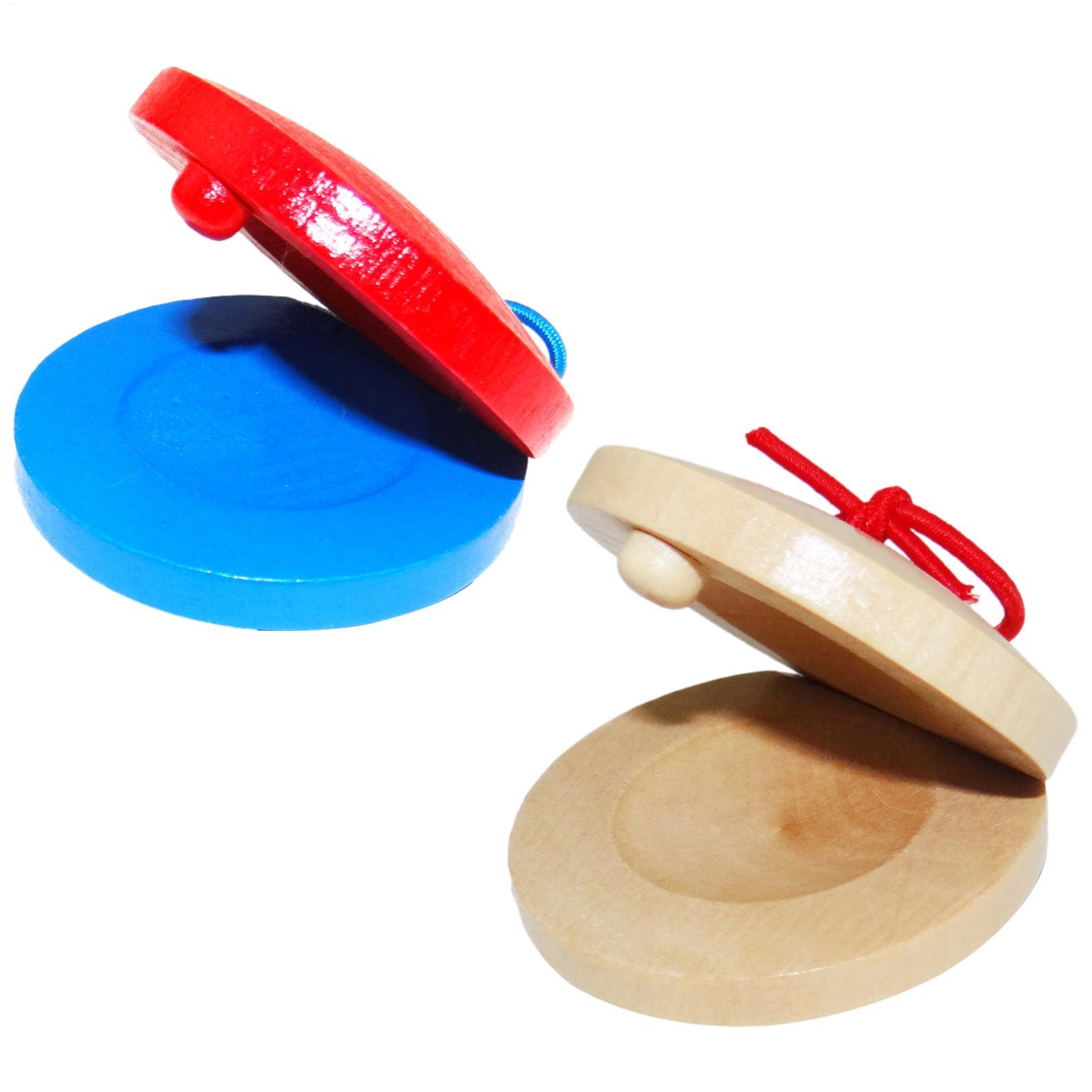 Musical Instrument For Babies - Kastanet Kayu Alat Musik Anak-Anak Kastanet