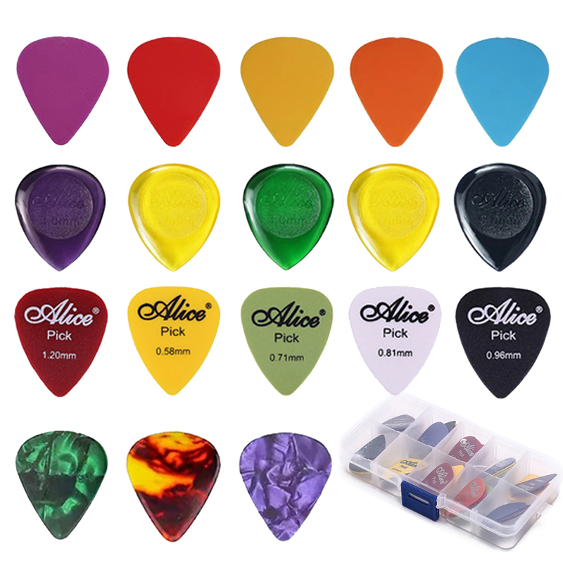 Acoustic Guitar Dreadnought - Set Pick Gitar 30 Buah –