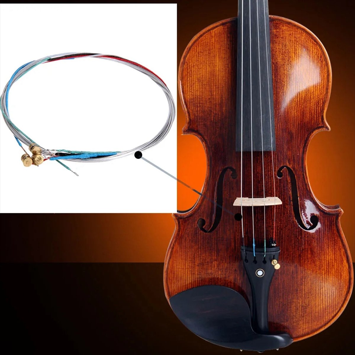 Musical Instrument Strings - Senar Biola ABPF 4/4 Profesional Set