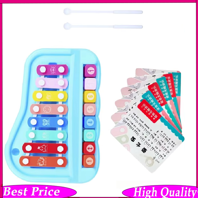 Musical Instrument For Babies - Instrumen Perkusi Tangan 8 Nada -