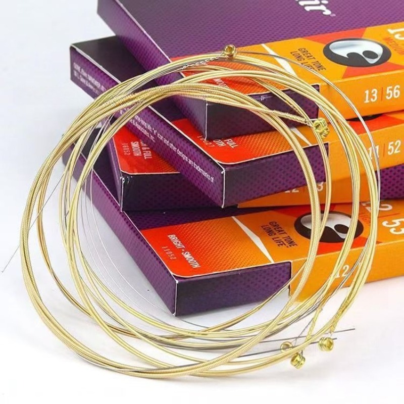 Musical Instrument With Strings - Senar Gitar Akustik Berlapis Fosfor Bronze