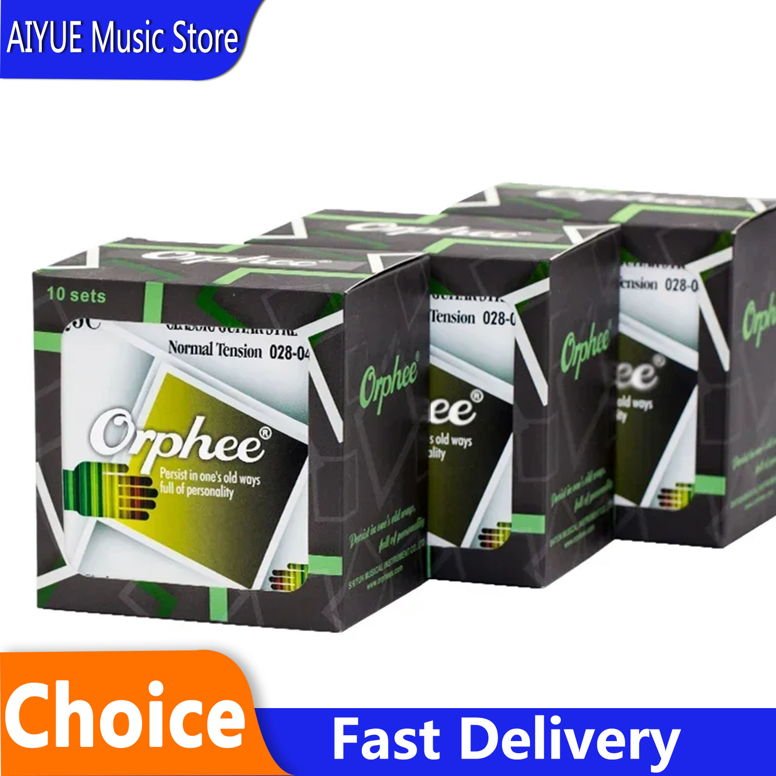 Musical Instrument Strings - Senar Gitar Klasik Orphee Nilon Hitam