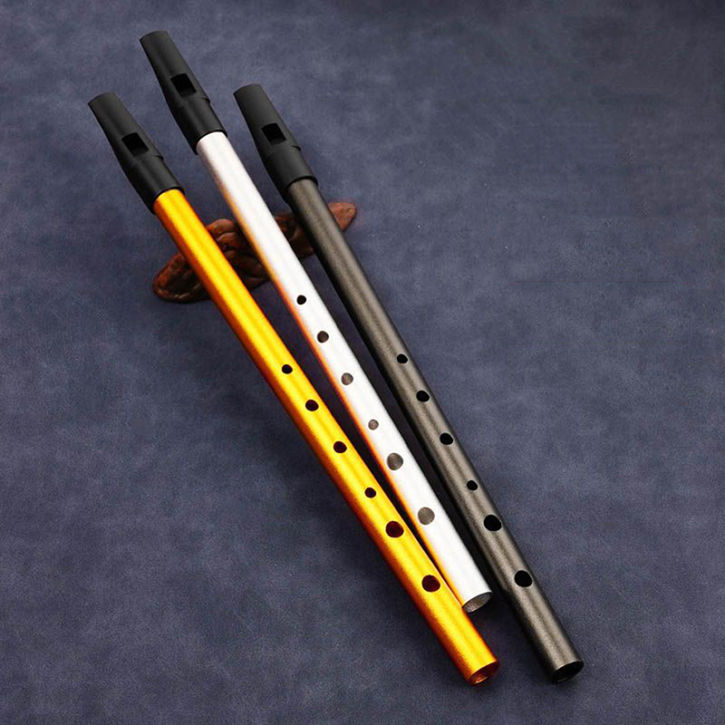Musical Instrument Irish - Seruling Timah Irlandia Asli Kunci C/D,