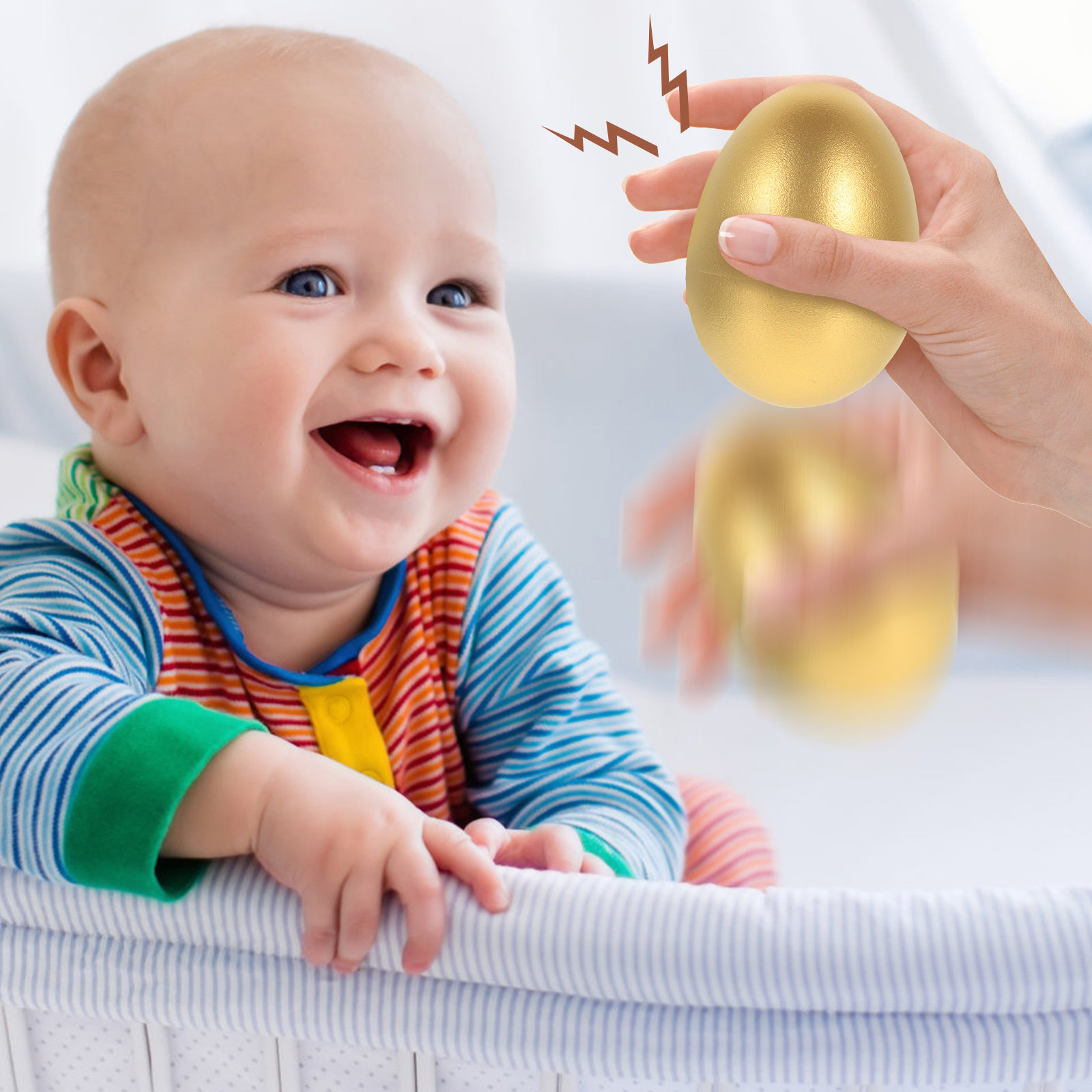 2 Buah Alat Musik Edukasi Dini - Musical Instrument For Babies ulasan dan harga