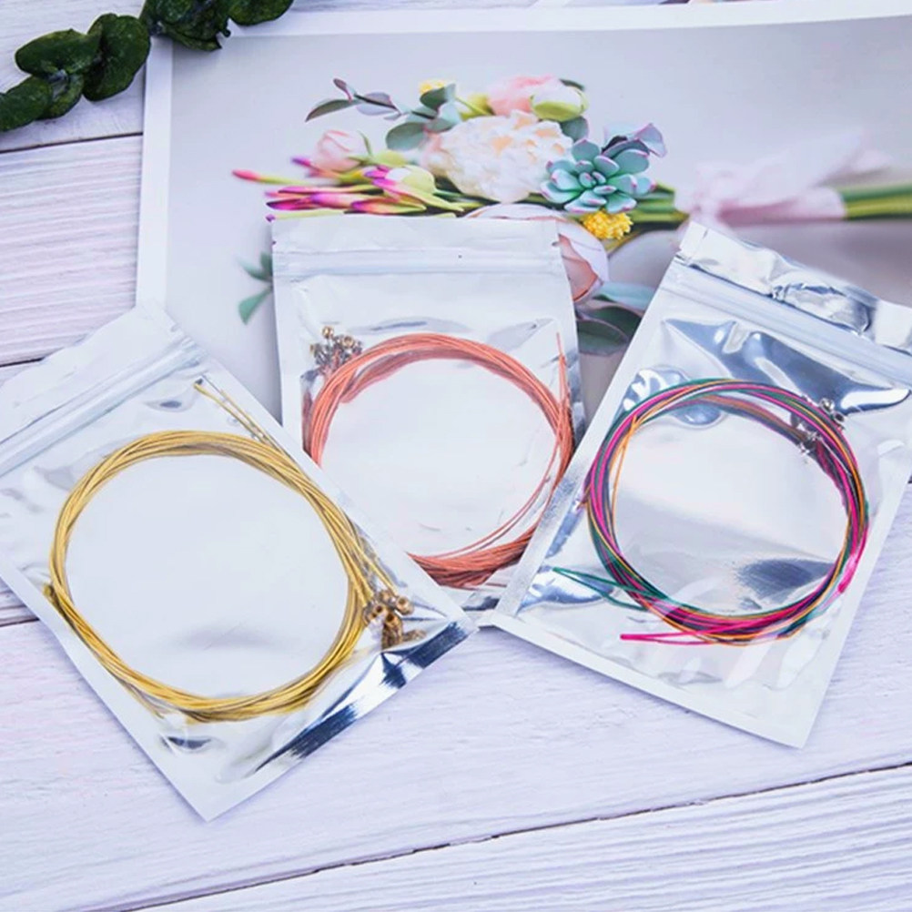 Senar Gitar Folk Berwarna Mera - Musical Instrument Strings ulasan dan harga