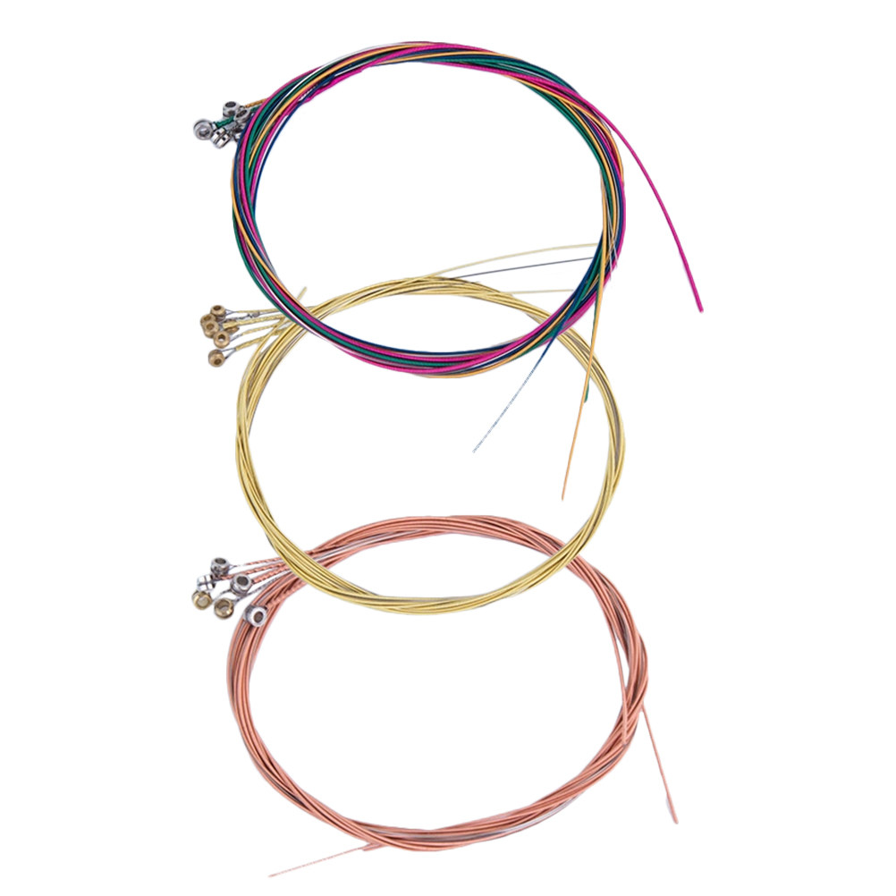 Senar Gitar Folk Berwarna Mera - Musical Instrument Strings ulasan dan harga
