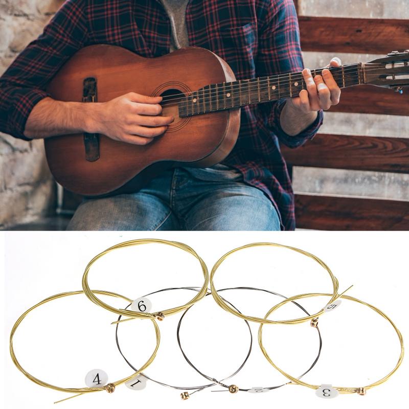 6 Buah Pengganti Senar Gitar A - Musical Instrument Strings ulasan dan harga