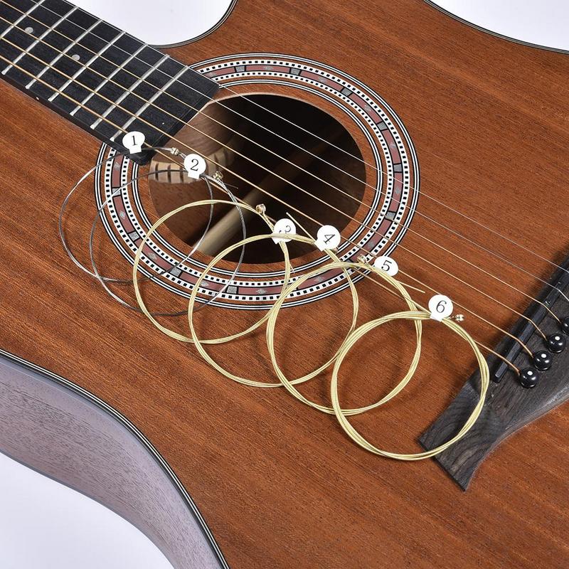 6 Buah Pengganti Senar Gitar A - Musical Instrument Strings ulasan dan harga