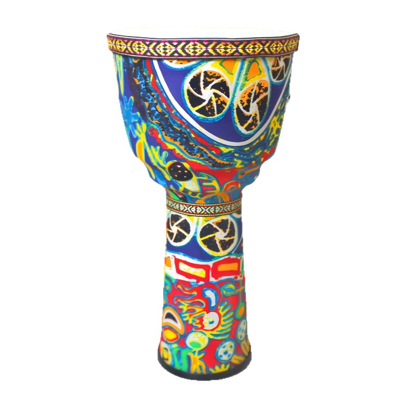 Drum Djembe 10 Inci Drum Afrik - Musical Instrument Percussion ulasan dan harga