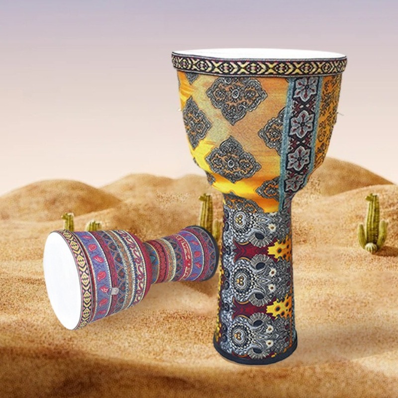 Drum Djembe 10 Inci Drum Afrik - Musical Instrument Percussion ulasan dan harga