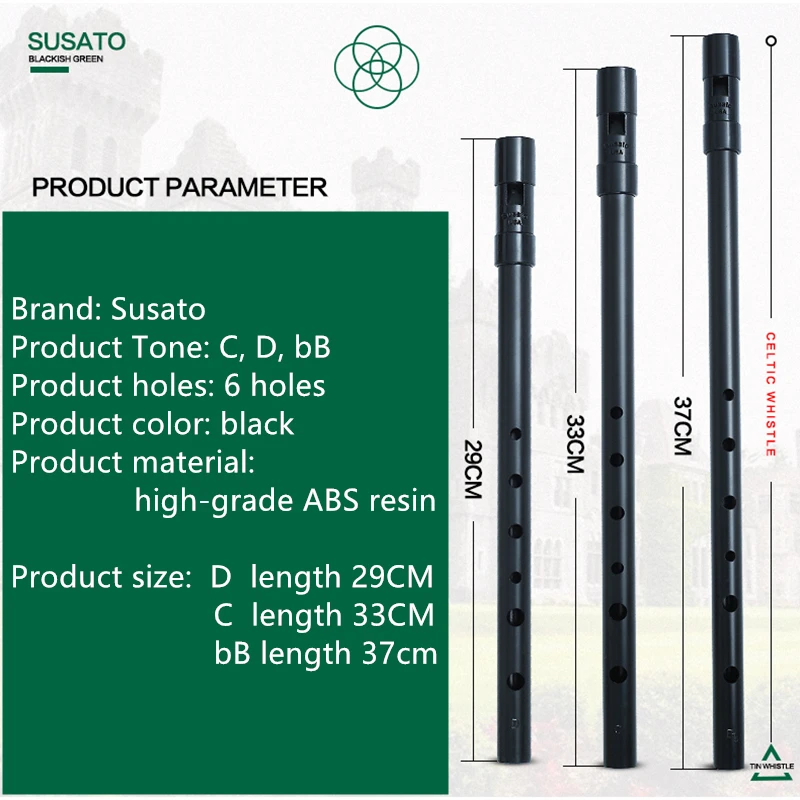 Susato 1 Pcs Seruling Irlandia - Musical Instrument Irish ulasan dan harga