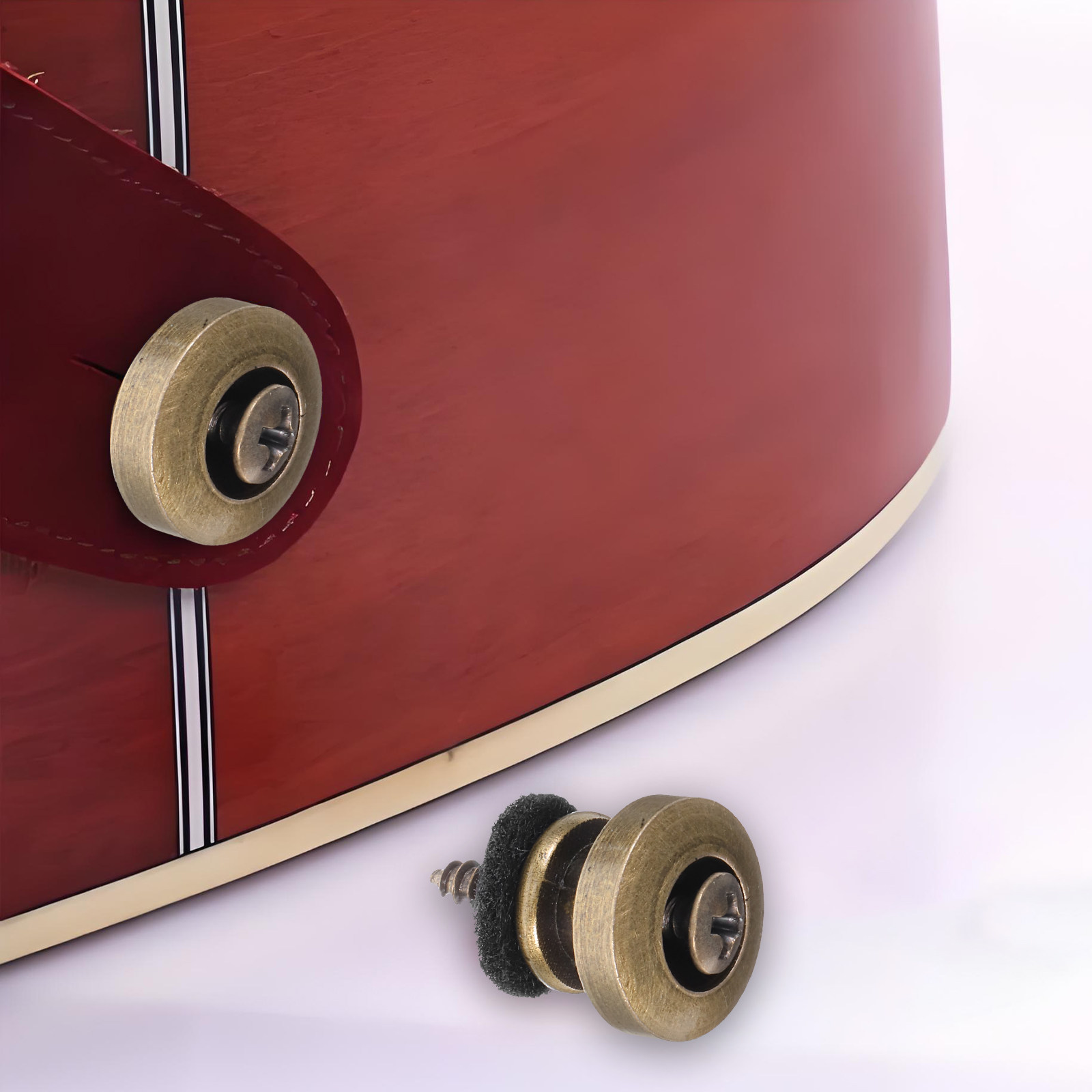 2 Buah Kunci Tali Gitar Tombol - Acoustic Guitar Dreadnought ulasan dan harga