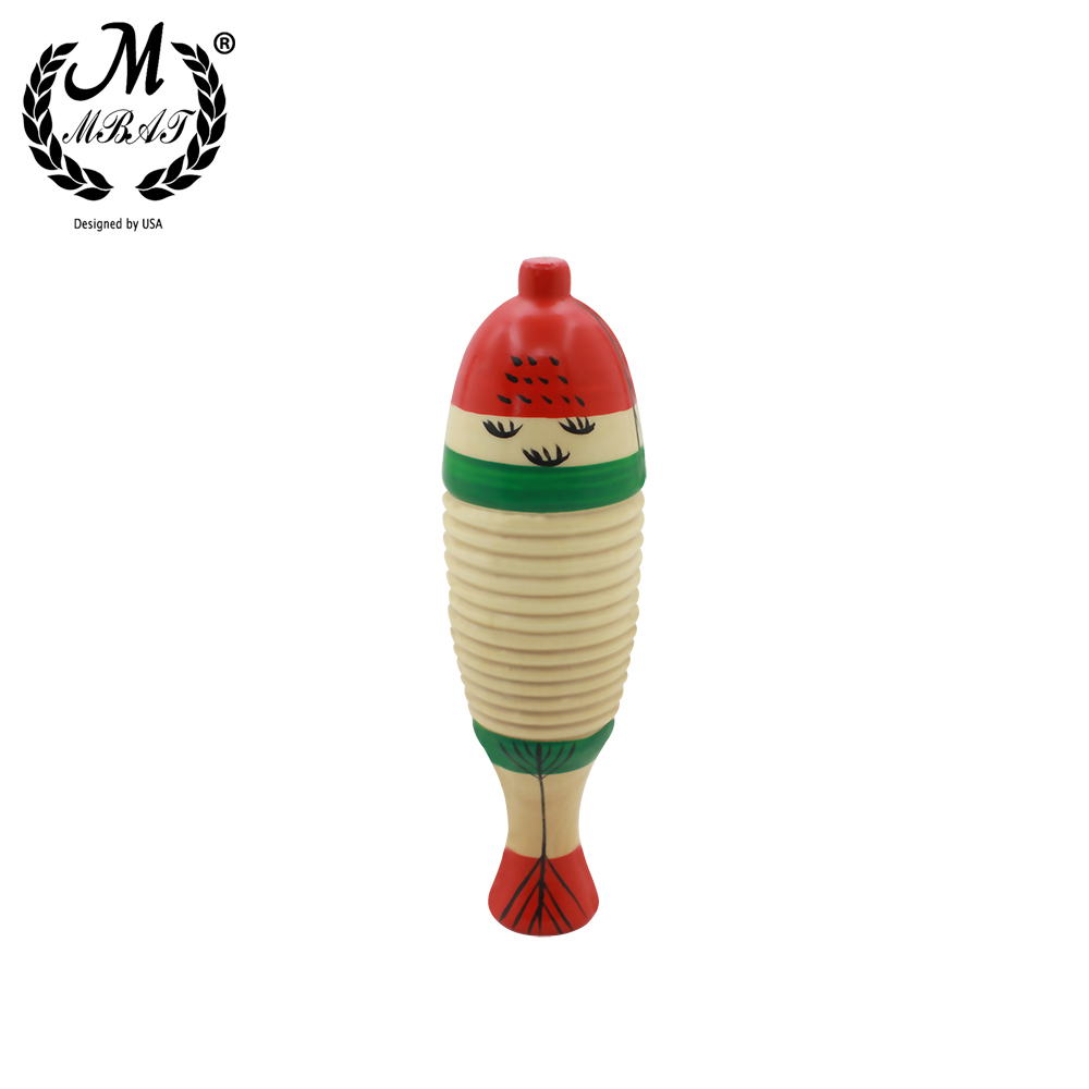 M MBAT Mainan Ikan Kayu Instru - Musical Instrument For Babies ulasan dan harga