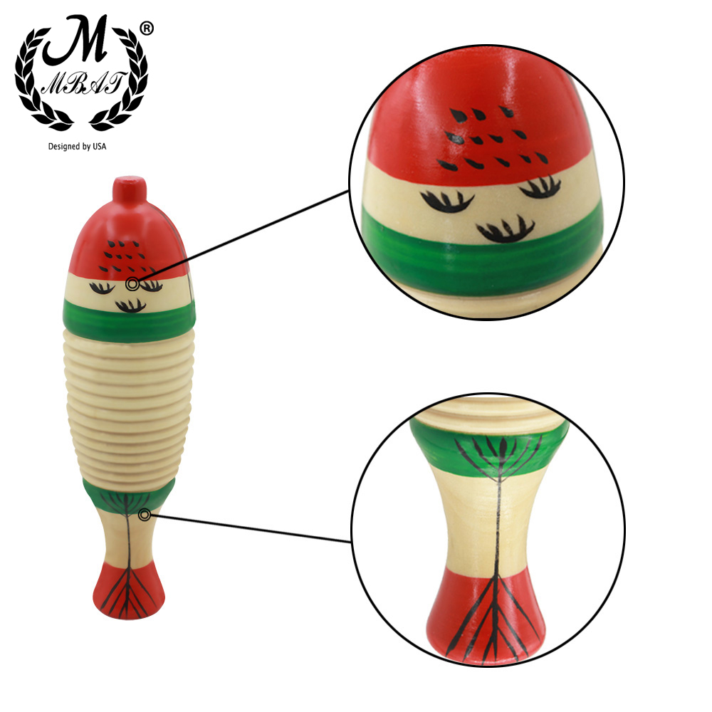 M MBAT Mainan Ikan Kayu Instru - Musical Instrument For Babies ulasan dan harga