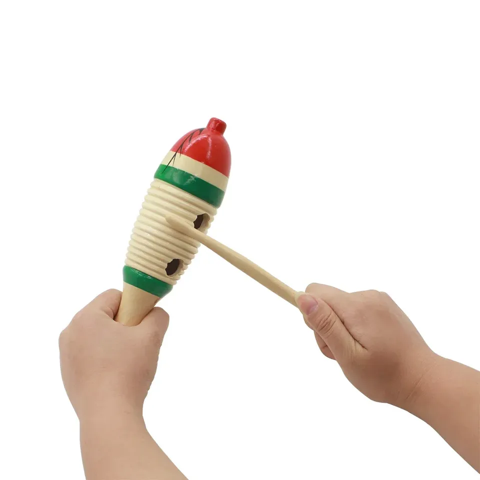 Permainan Ikan Kayu Orff Alat  - Musical Instrument For Babies ulasan dan harga