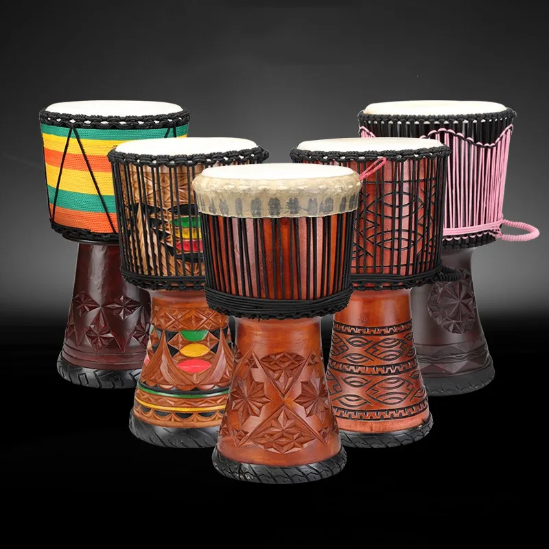 12 Inch Djembe Mahogany Africa - Musical Instrument Percussion ulasan dan harga