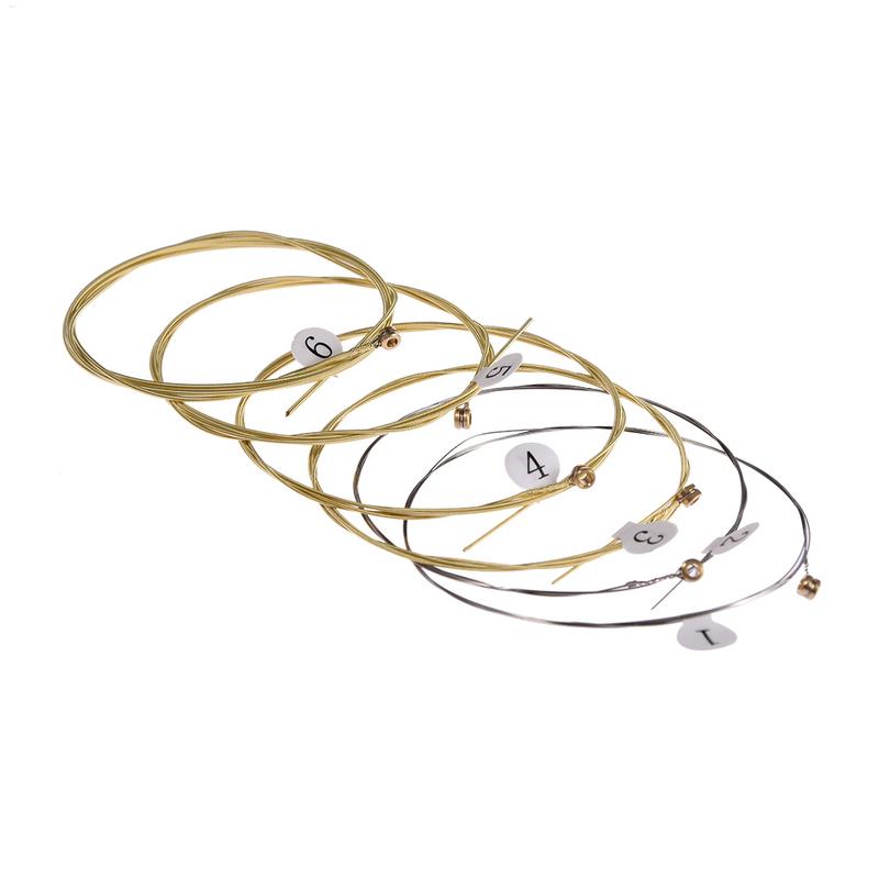Promo panas 6pcs/set Senar Git - Musical Instrument Strings ulasan dan harga