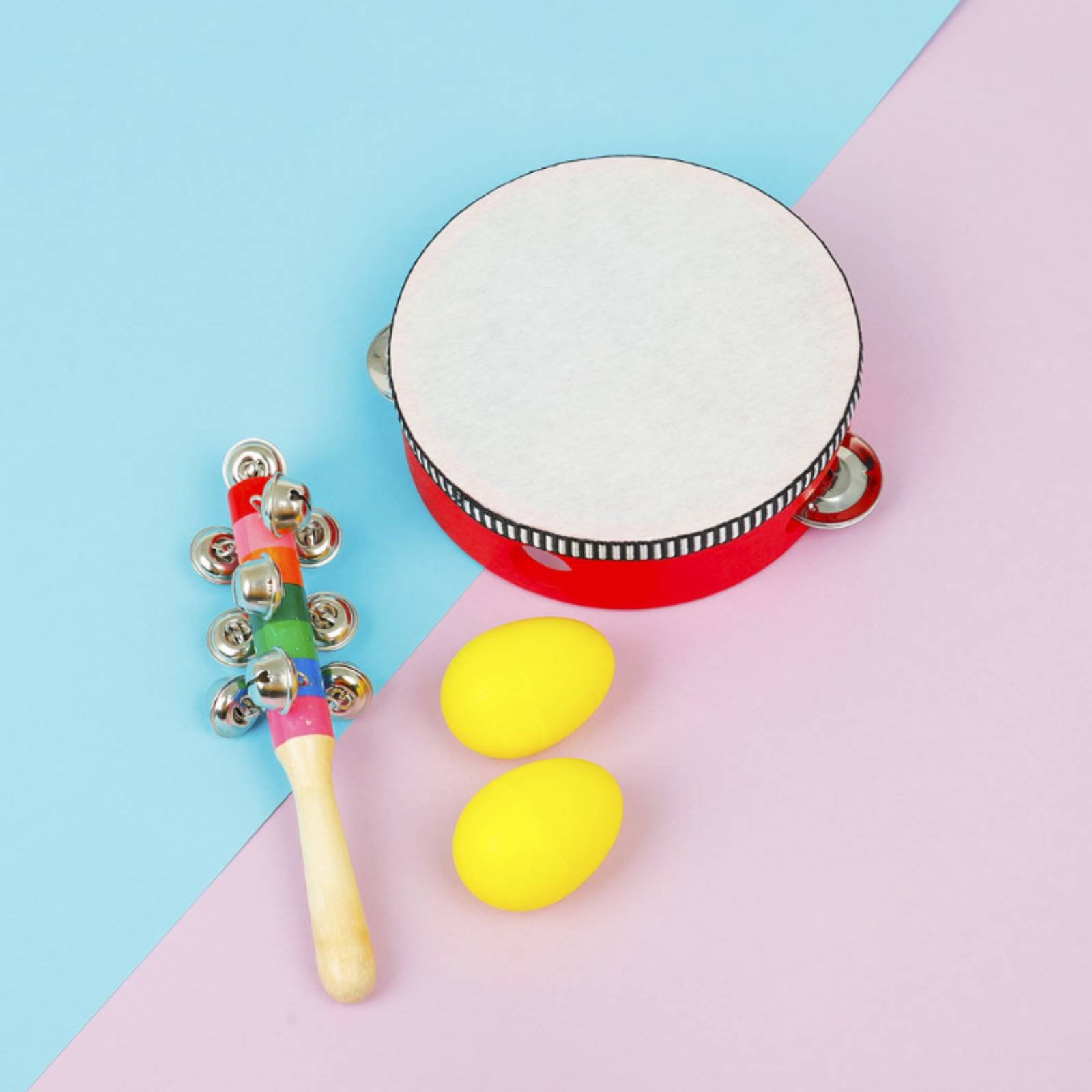 10 Buah Set Perkusi Terinspira - Musical Instrument For Babies ulasan dan harga