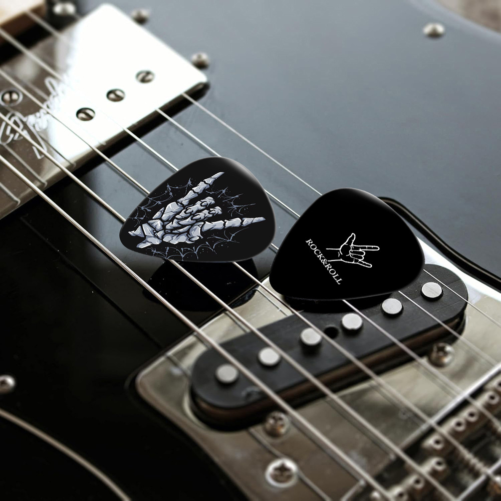 12 Buah Pick Gitar 0.46Mm 0.71 - Acoustic Guitar Dreadnought ulasan dan harga