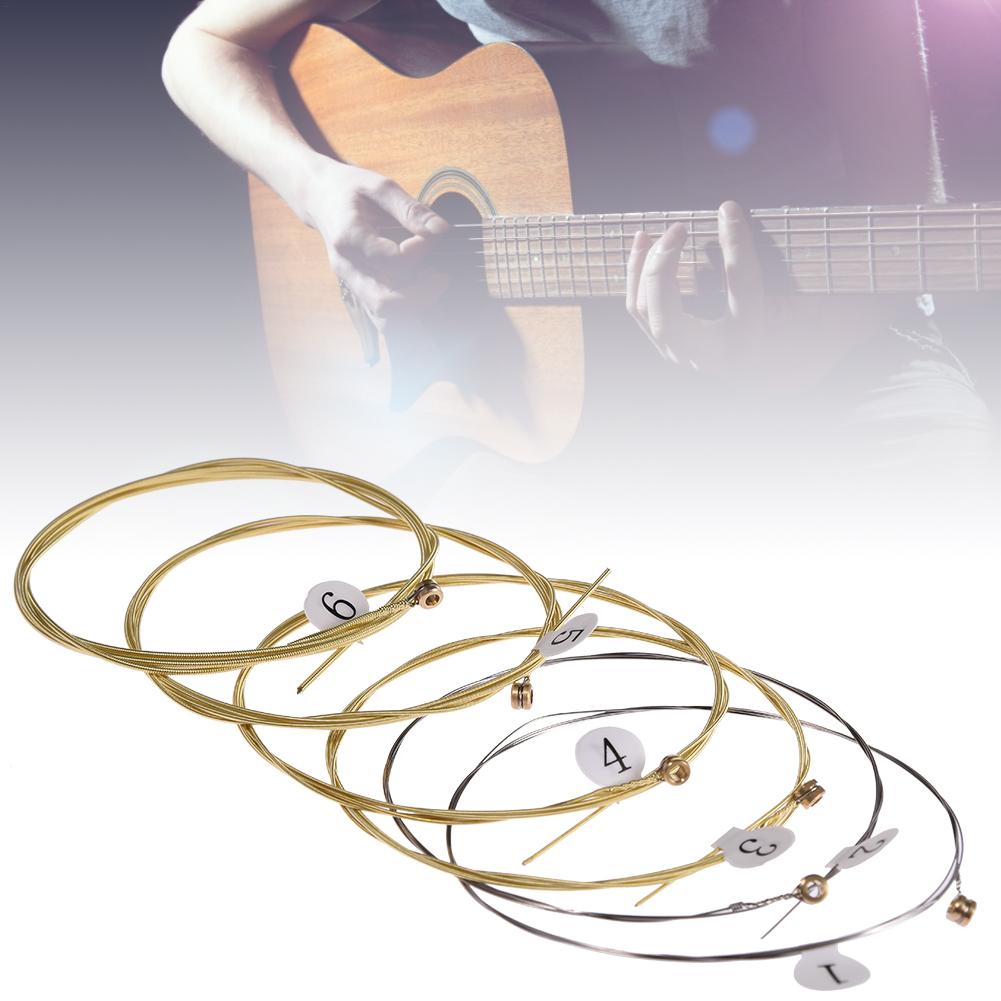 6 Buah/Set Senar Gitar Akustik - Musical Instrument Strings ulasan dan harga