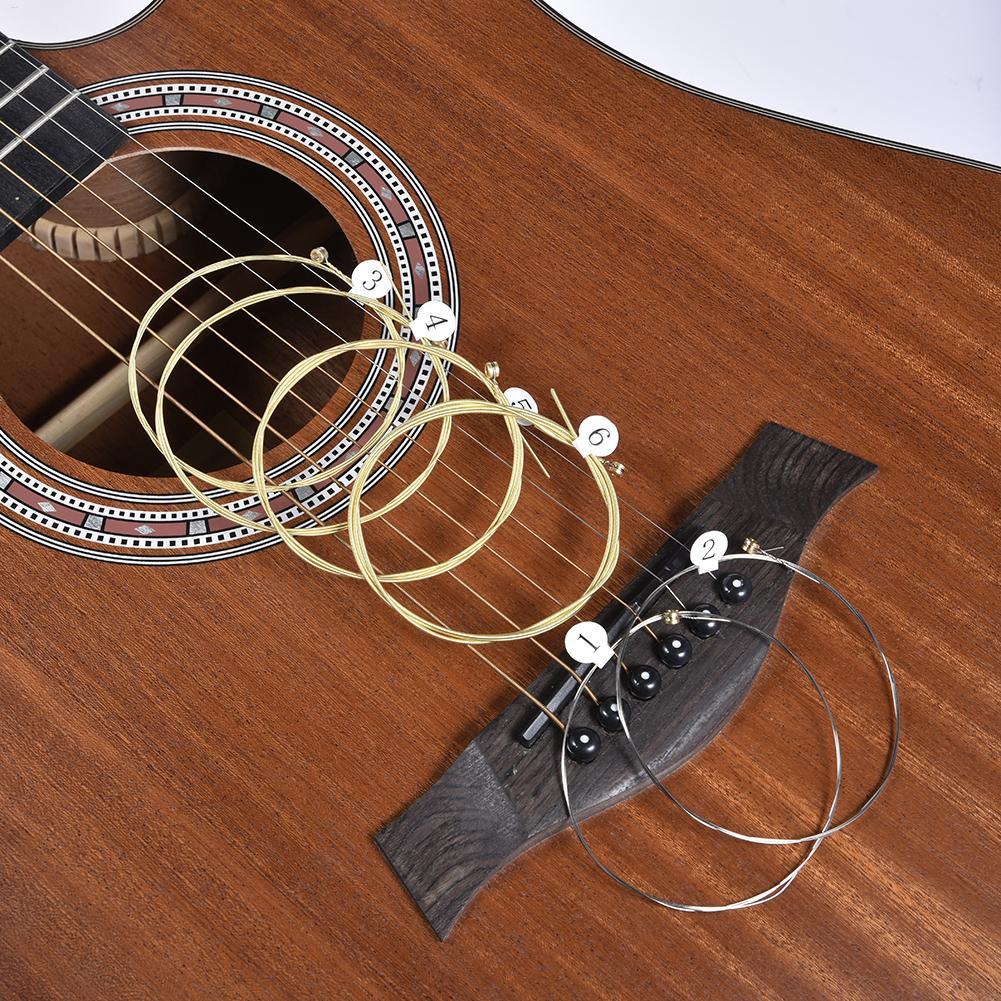 6 Buah/Set Senar Gitar Akustik - Musical Instrument Strings ulasan dan harga