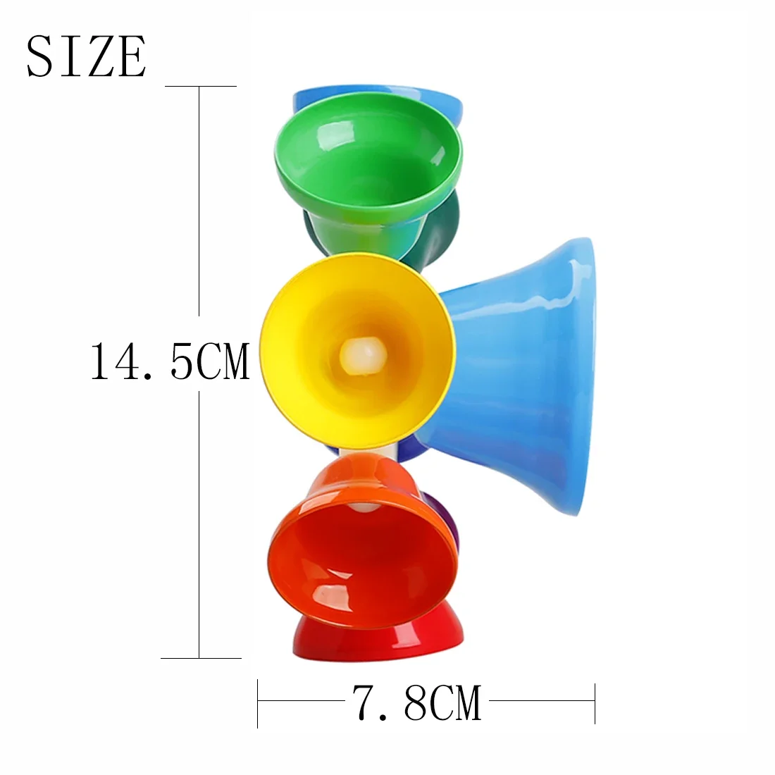 Orff 8-Note bel tangan berputa - Musical Instrument For Babies ulasan dan harga