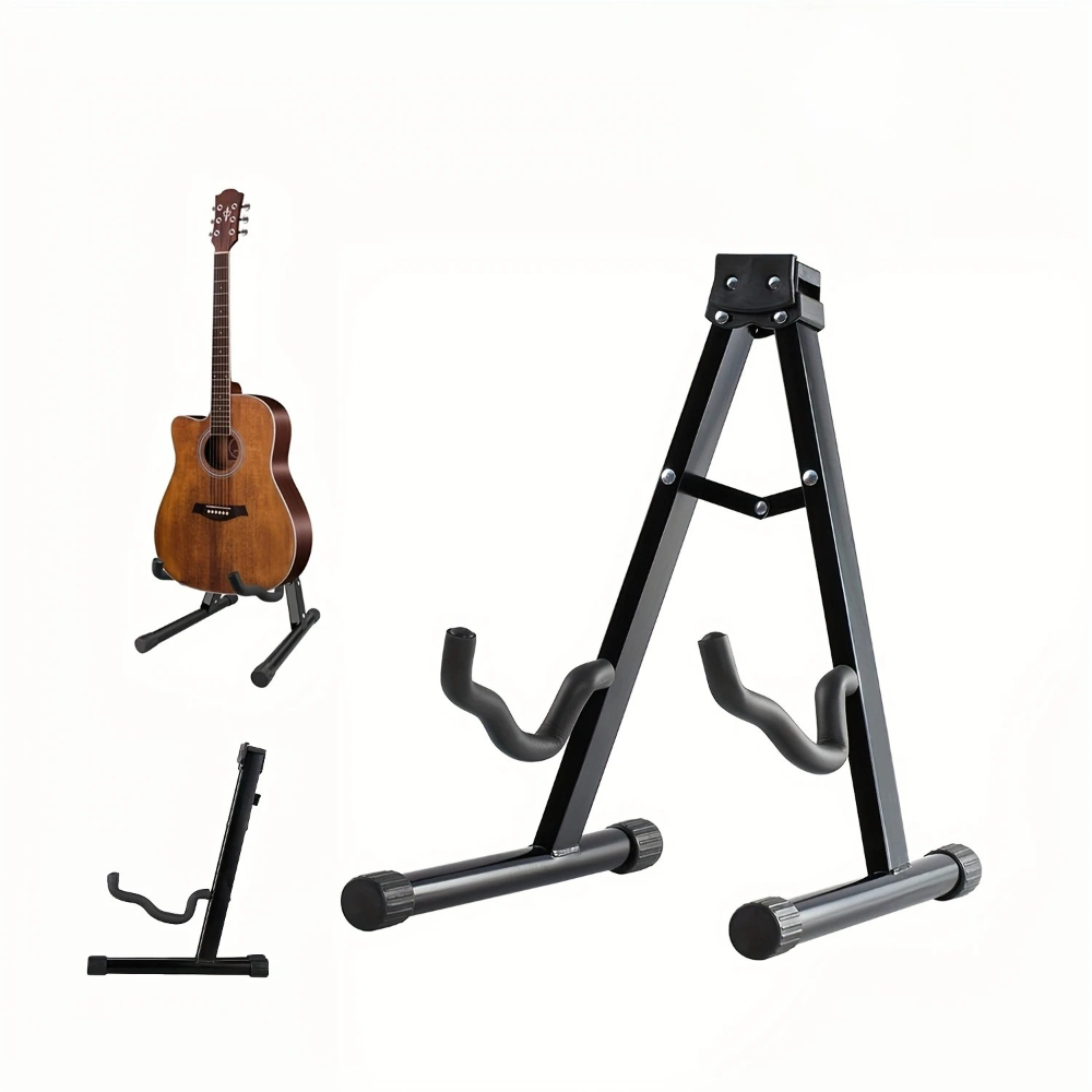 Penyangga Gitar Lipat Portabel - Musical Instrument Strings ulasan dan harga